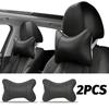 Car Seat Headrest with Breathable Mesh, Auto Safety, Head and Neck Rest, Relax Pillow, Cushion, Auto Protector