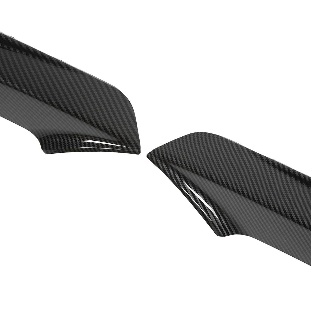 2pcs Front Bumper Vent Canard Splitter Left Right ABS Wind Knife Replacement for 3 Series F30 F31 F3 320i 328i M Sport