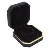 Black Bracelet Gift Box - Portable Jewelry Display with Light for Marriage Proposal