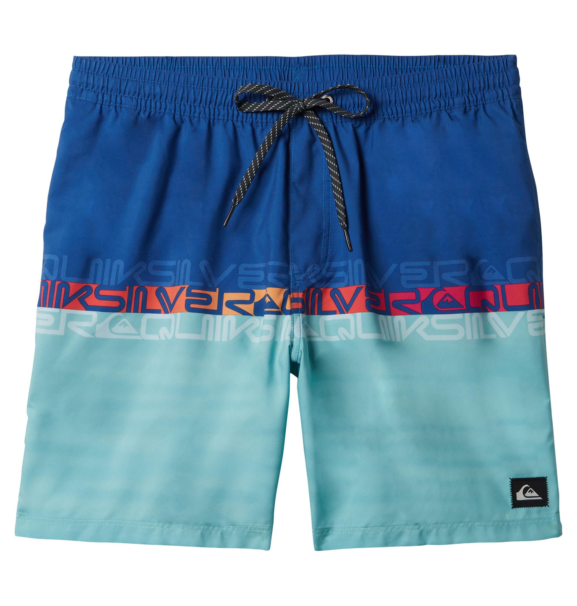 

Quiksilver Men s JAM Board Shorts with Word Logo, 19-inch Length, and Inner Shorts (BYC6)