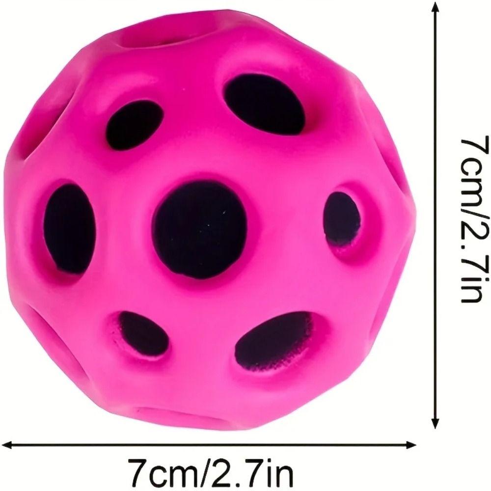 Exercise Wrist Return Rubber Ball Hand Ball Game Wrist Elastic Ball High Bouncing Ball  Children