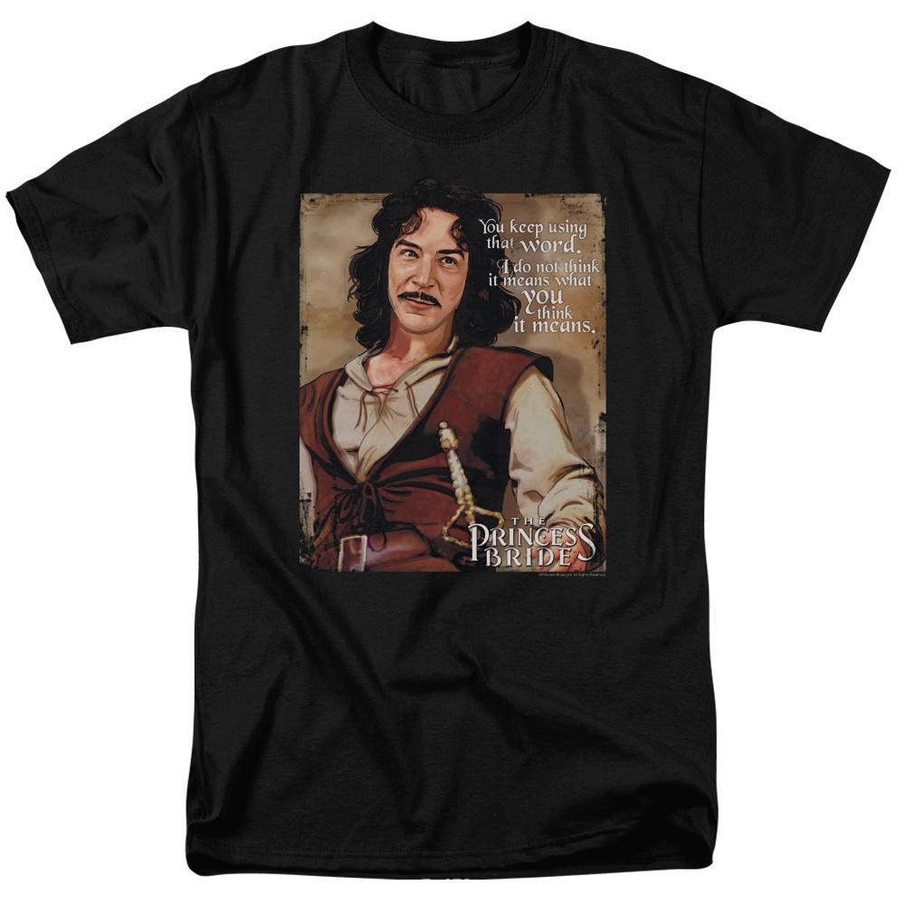 Princess Bride Word T-Shirt Sizes S-4XL NEW