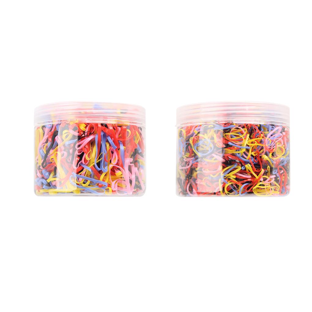 NEW Colorful Hair Band Kids Hair Tie Elastic Rubber Bands Party Wedding