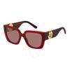Marc JacobS Burgundy Butterfly LadieS SunglaSSeS Marc 687 S 0c9a 4S 54