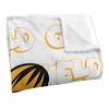 Garfield Silky Sketch Name Repeat Supersoft Blanket