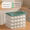 Multi-Layer Refrigerator Dumpling & Noodle Storage Box