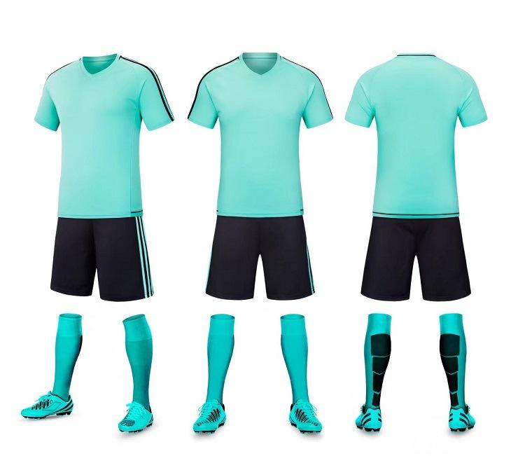 18 Football Jersey Set Supply Children'S Football Jersey Jersey Diy Printing Number Printing
