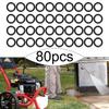 1/4 O-Rings O-Rings 80Pcs/Set Accessories For Pressure Washer
