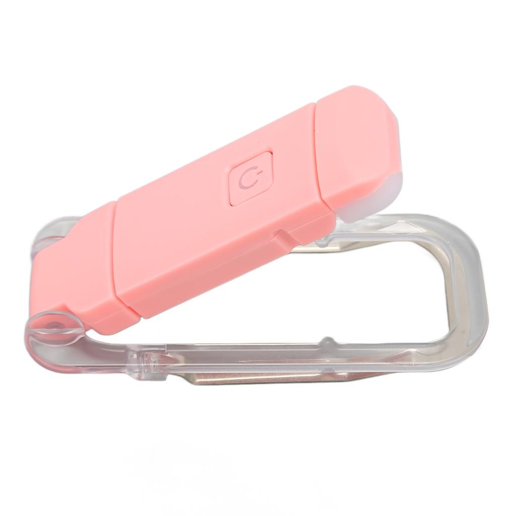 Clip-On-Leselicht 3 Farbtemperatur 9 Dimmmodi USB-Aufladung Starkes Kunststoff-Clip-On-Buchlicht für