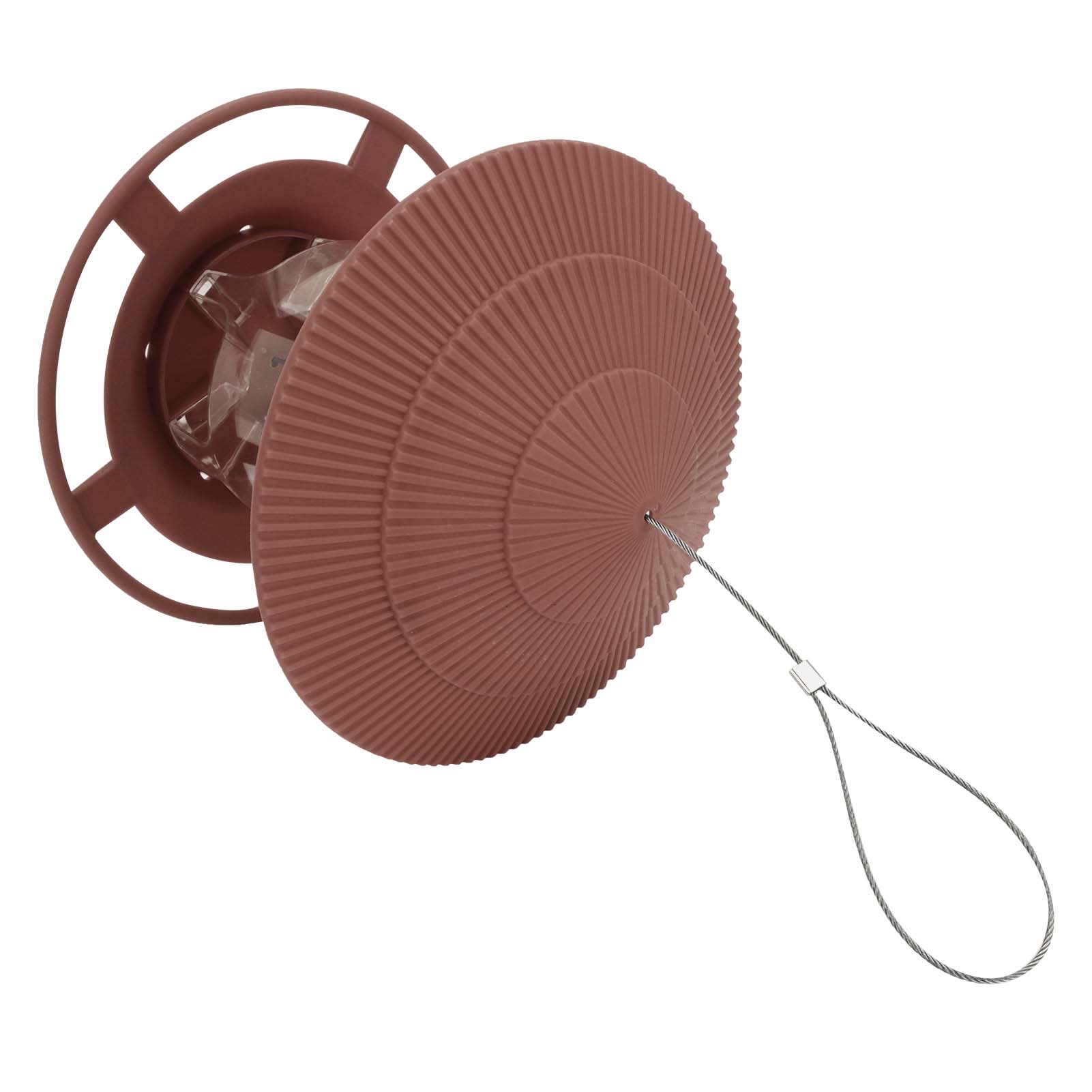 Bird Feeder Roof Hanging Bird Feeder Feeding Tool for Garden Yard Outdoor Decoration