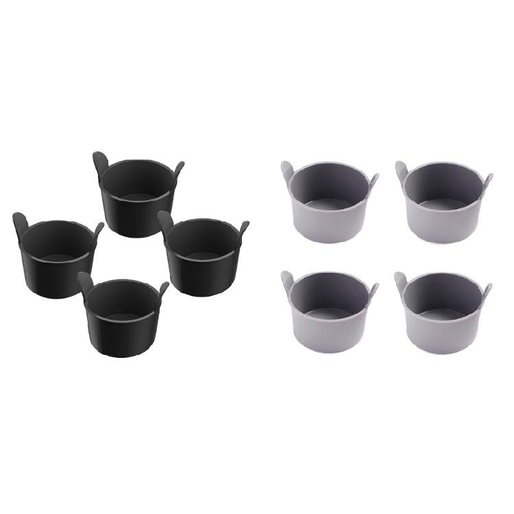 Set of 4 Air Fryer Cupcake Pans Silicone Baking Cups Air Fryer Cake Molds