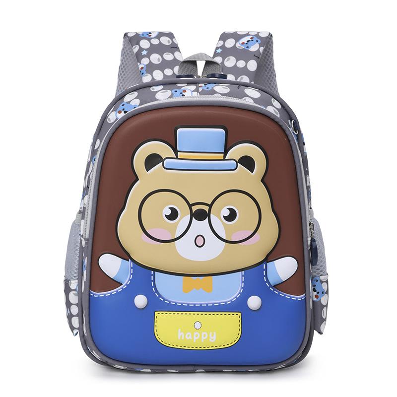 

Children s schoolbag, kindergarten girls, children s primary school students, large-capacity spine protection, lightweight and soft серый
