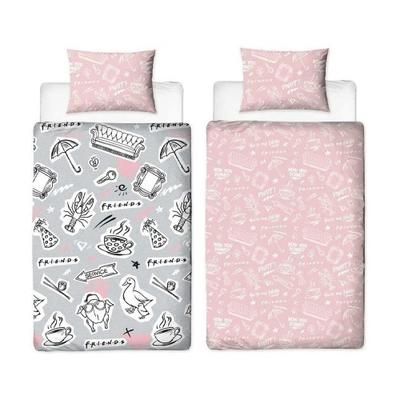 Coffee Reversible Duvet Set