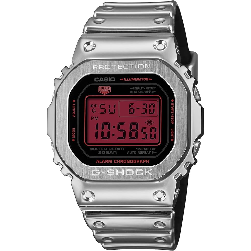 Casio G-Shock GM-5600YRA-8JF Men s Silver Watch Durable Water Resistant Digital Timepiece