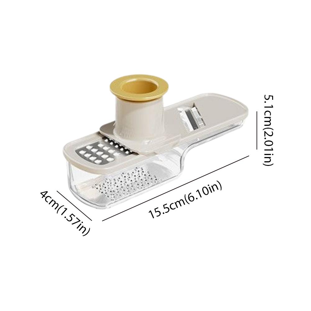 3-in-1 Multifunctional Vegetable Slicer and Grater Set - Interchangeable Blades Manual Kitchen Tool Kit for Potatoes Supplies