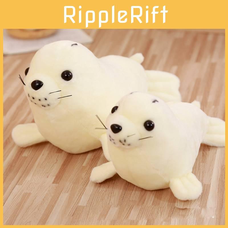 Sea Lion White Stuffed Toy Plush Animal Doll Children Sleeping Gift Partner