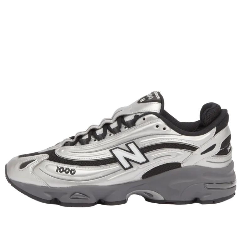 New Balance 1000 Grey Day 2025 Unisex Sneakers Silver Silver-Metallic Black M1000EGR