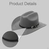 Classic And Trendy Western Cowboy Hat with Adjustable Cord for Shows Carnivals