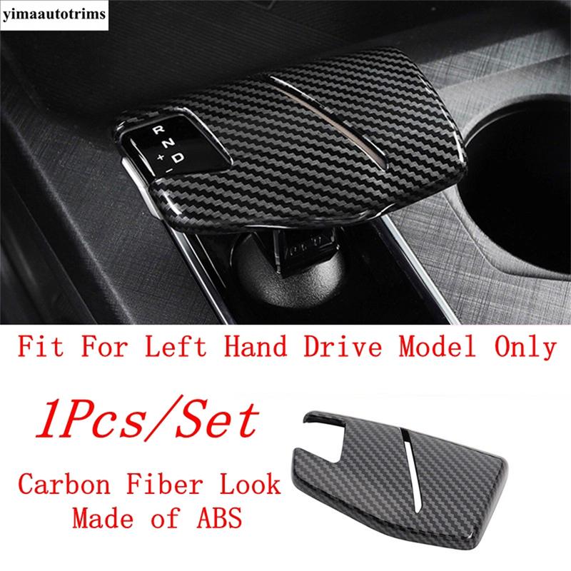 For Changan Eado Plus  - 2025 Central Control Gear Shift Knob Head Sticker Cover Trim ABS Carbon Fiber Accessories Interior