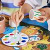 Pottery Wheel for Kids - Complete Pottery Painting Kit Arts and Crafts for Kids Ages 8-12 with 3 Pack Air Dry Clay Art Supplies Toys for Girls Boy