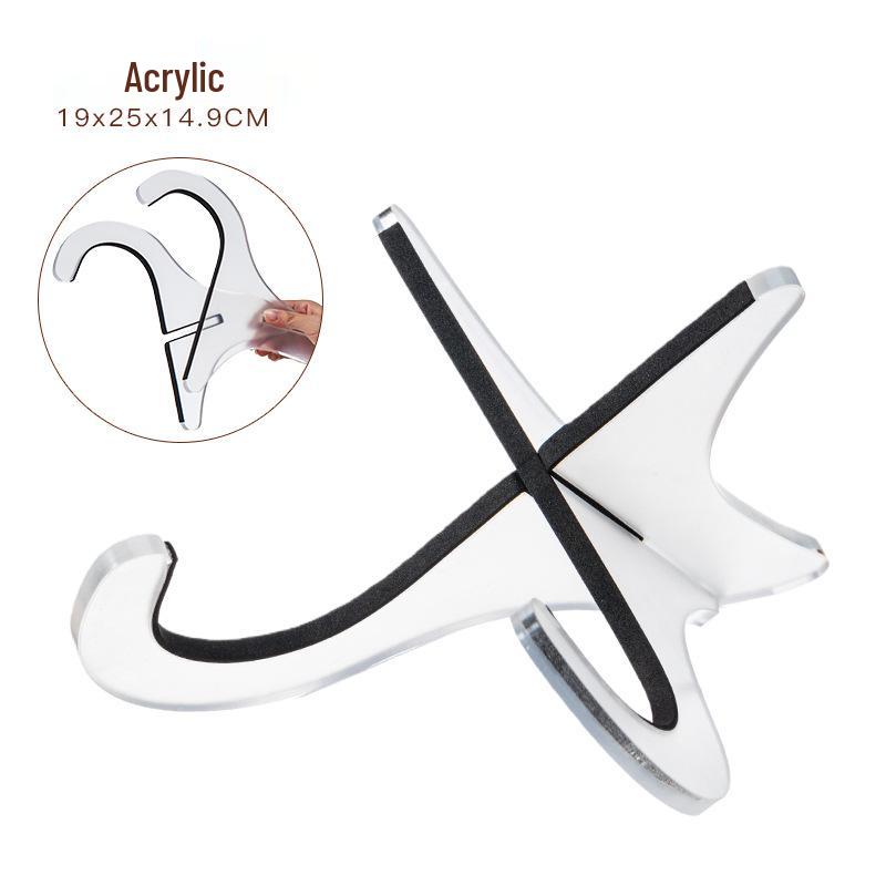 Multi-Instrument Wooden Folding Stand for Guitar, Violin, Kalimba, and Classical Instruments