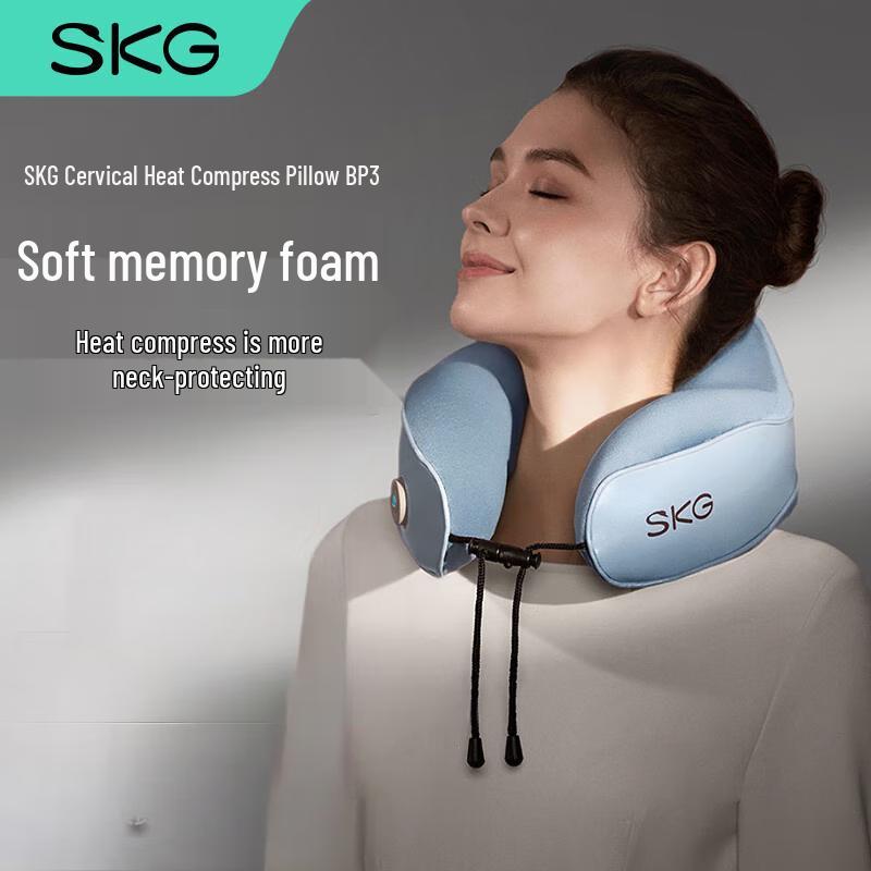 

SKG U-shaped Heated Neck Massager Pillow