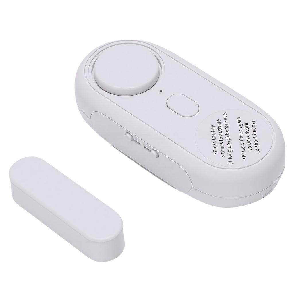 Door Window Alarm Sensor Anti Theft 120dB Loud Glass Break Alarm Window Vibration Alarm for Home Security