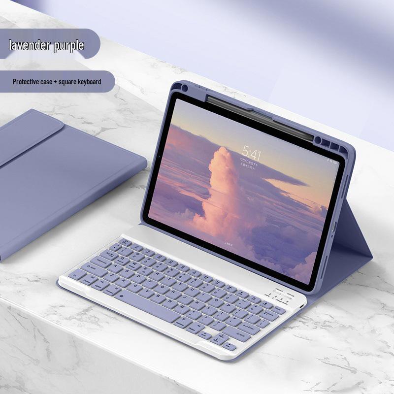 Huawei MatePad SE 11.5S Bluetooth Keyboard Case: Magnetic Leather Cover for 2024 Tablet