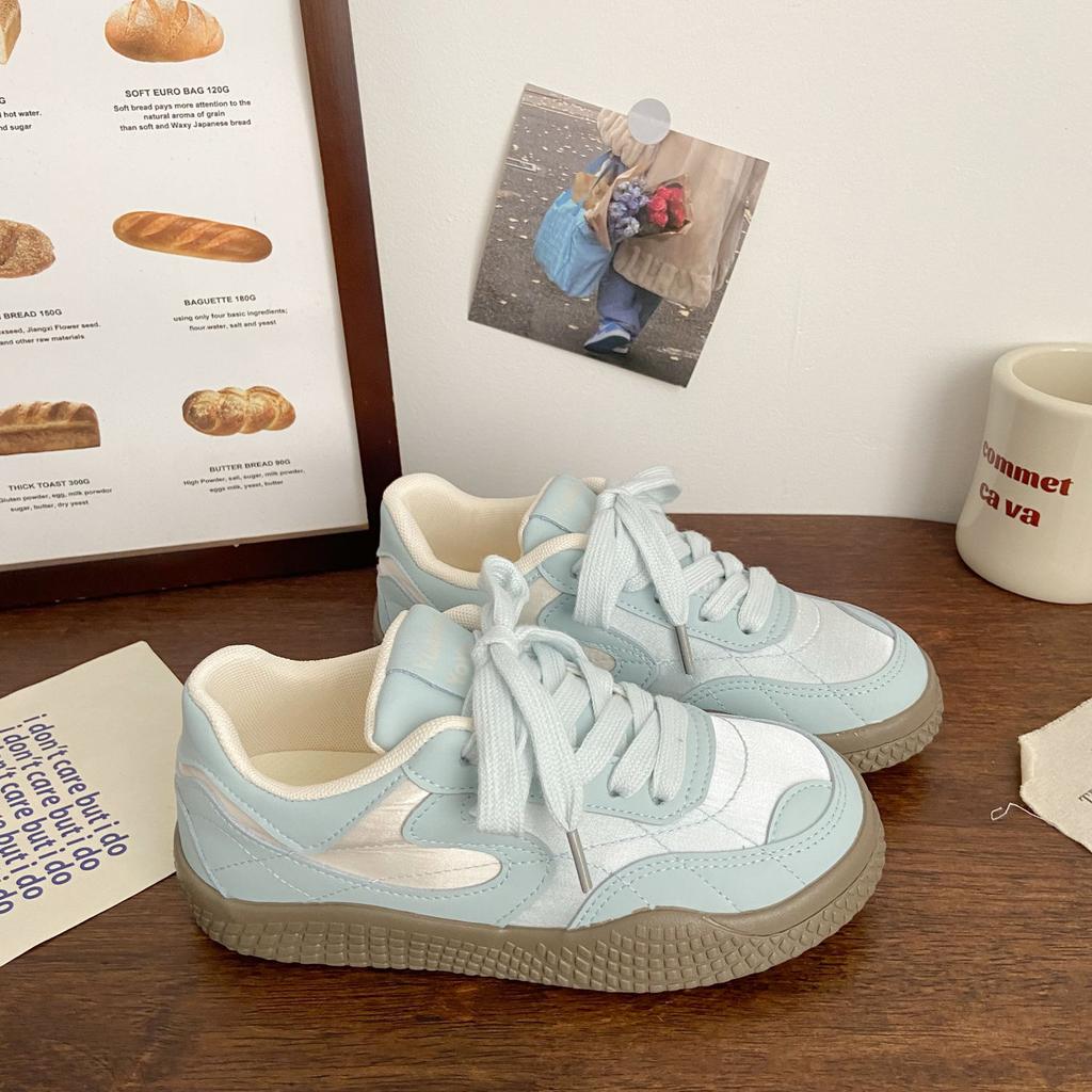 Versatile casual little white shoes women's 2025 new spring and autumn new breathable soft-soled students cute casual board shoes