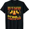 Pinball Machines Funny Vintage Arcade Game Lover Gift T-Shirt