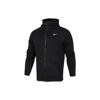 Solid Logo Zip Jacket Men Outerwear Black 905231-010
