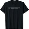 Vegetarian Gift Tee Plant Based Vegan T-shirt Graphic Personalized Custom Printed Women Men Summer T Shirts Camisetas