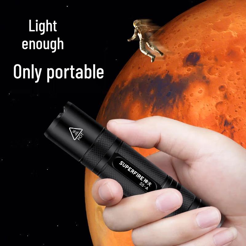 SupFire S5-A Portable Rechargeable LED Flashlight