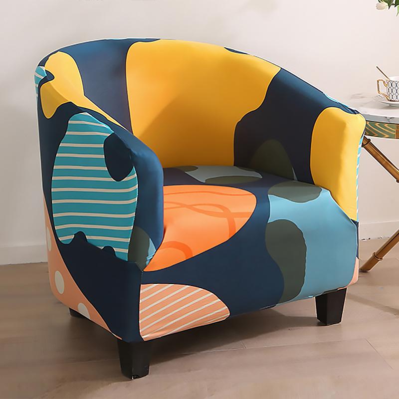 Huse pentru scaune de club Huse pentru fotolii elastice Huse pentru scaune pentru cada tipărite Huse pentru canapea Huse pentru canapea Spandex pentru contor de bar camera de zi