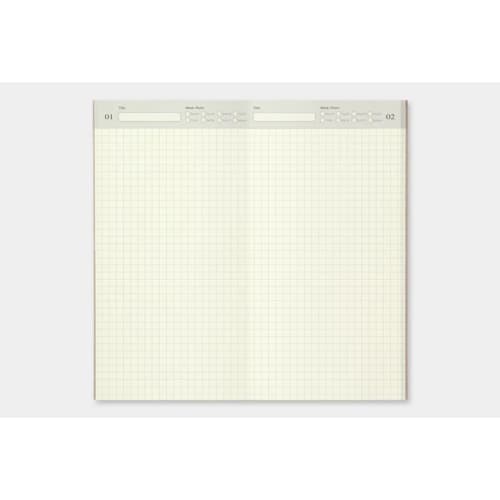 Traveler's Note Regular Size Refill [Horizontal Ruled] 14245006