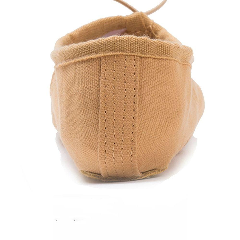 Ballet Dance Latin Dance Leather Canvas Girls Ballet Shoes Gils Shoes Flats Shoes Dance Shoes