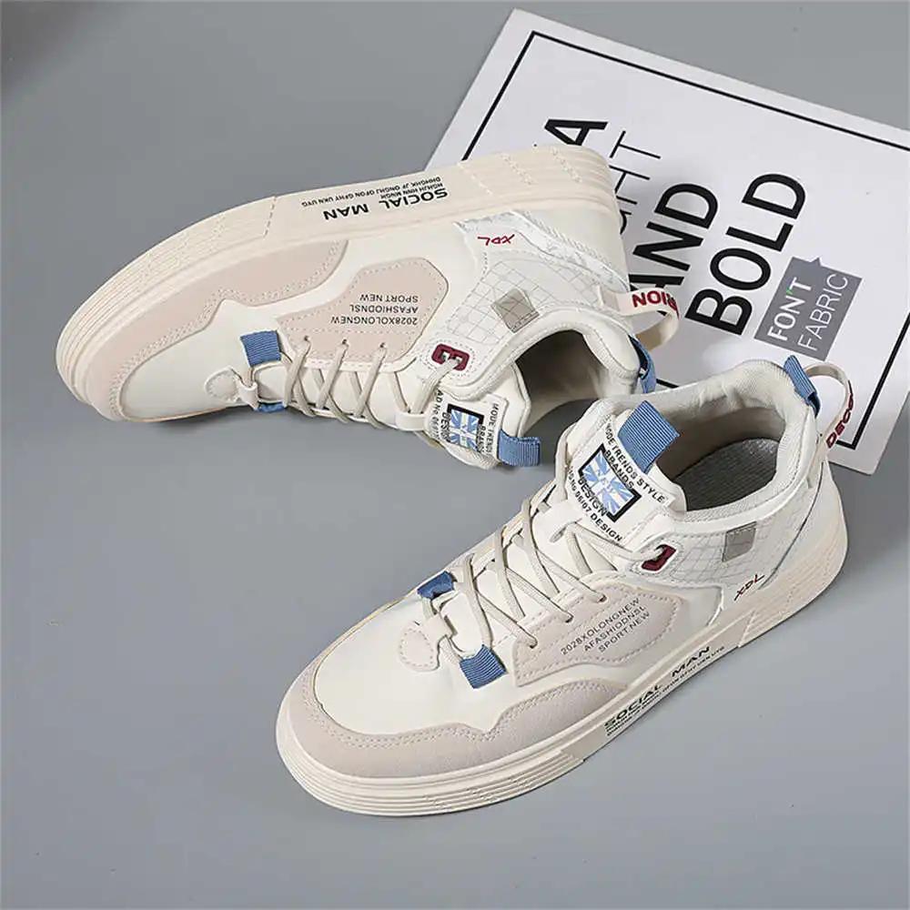 Fashion 39-40 Grey Basket Shoes Men Flats Casual Sneakers For Men Original Men's Moccasin Sport Baskette Trendy Outing Tenix