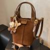 Niche Design Handbag, Small Carrying Bag, Vegetable Basket, Laid-back Style Bucket Bag