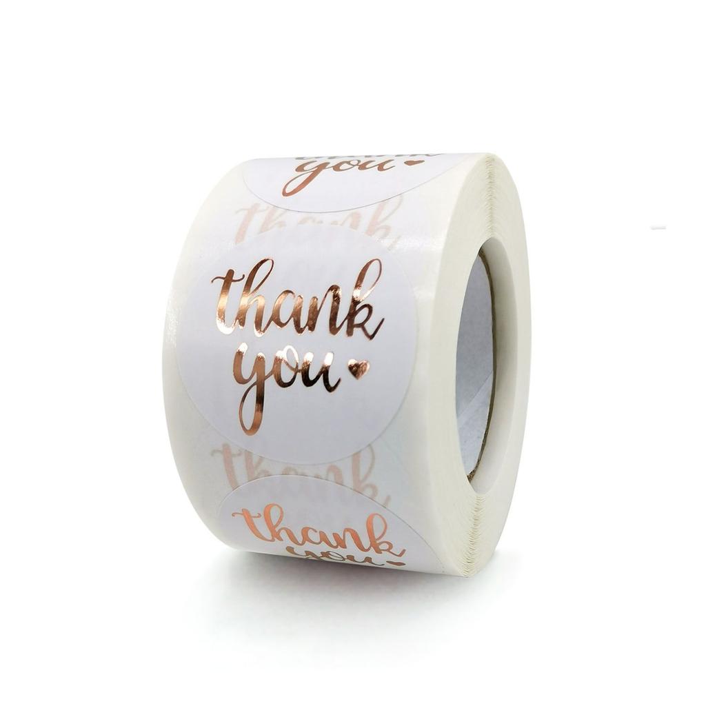 Sealing Wedding Decor Holographic Sealing Stickers Paper Stickers Thank You Adhesive Label