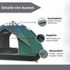 Dome Tent - Vanit AZ2 - Automatic Setup - 1–2 Person - Compact & Lightweight