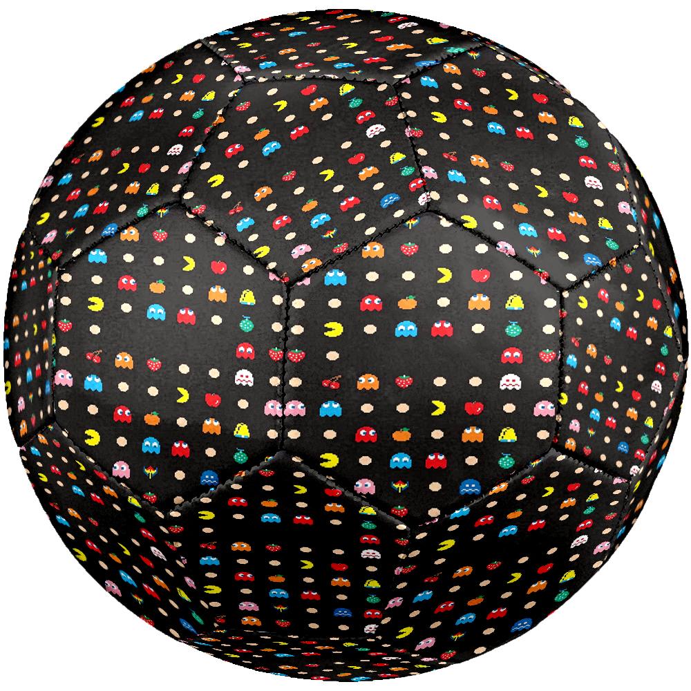 Pac Man Theme Size 5 Soccer Ball, Suitable for Both Indoor and Outdoor Matches, a Gift Suitable for Everyone.