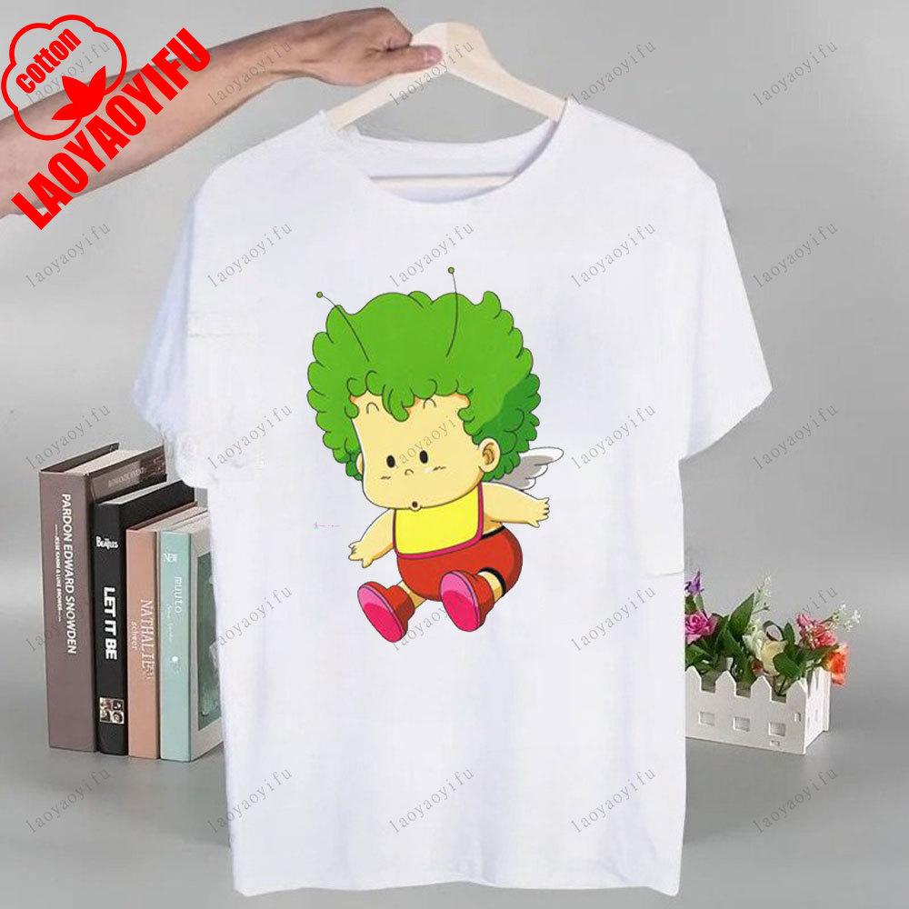 Arale T-shirts Women Graphic Japanese Manga Tshirt Breathable Camisetas Fashionable and Casual Cotton Short Sleeved Round Neck