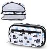 Newseego Large Capacity Pencil Stylish Zipper Pen Pouch with Powerful Organization and Storage Gadget Storage Stylish Business For Elementary School