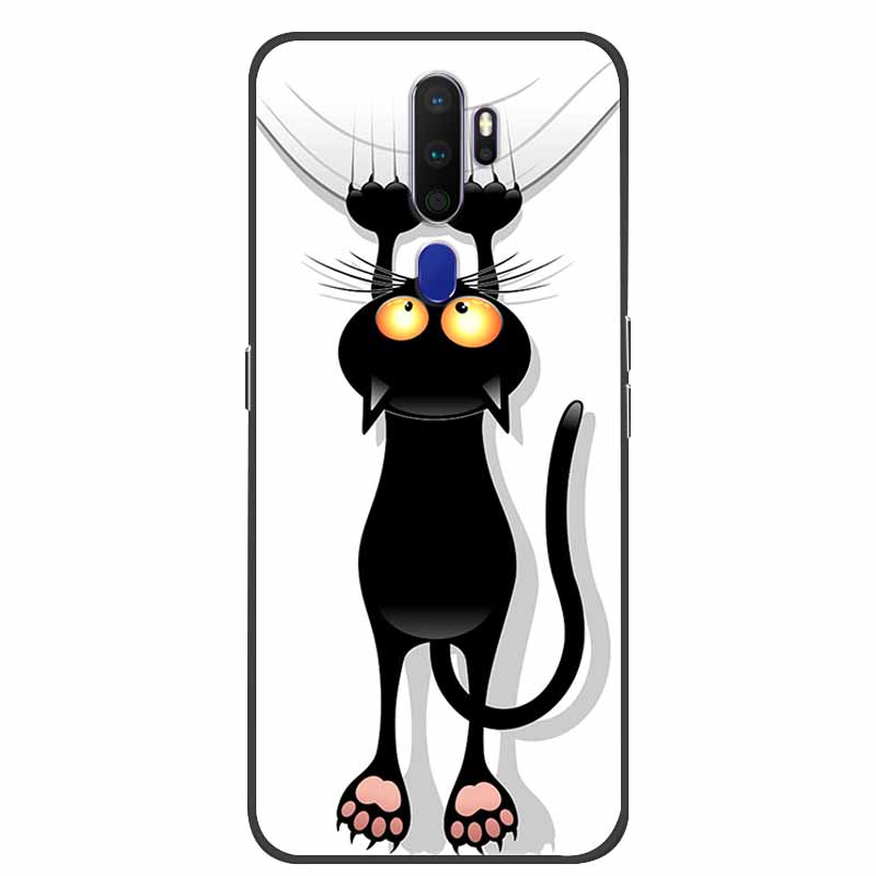 For OPPO A5 2020 Cases A9 2020 Marble Soft TPU Silicone Phone Covers For OPPO A9 2020 Case Fundas Bumper for OPPOA5 A 9 2020 Cat