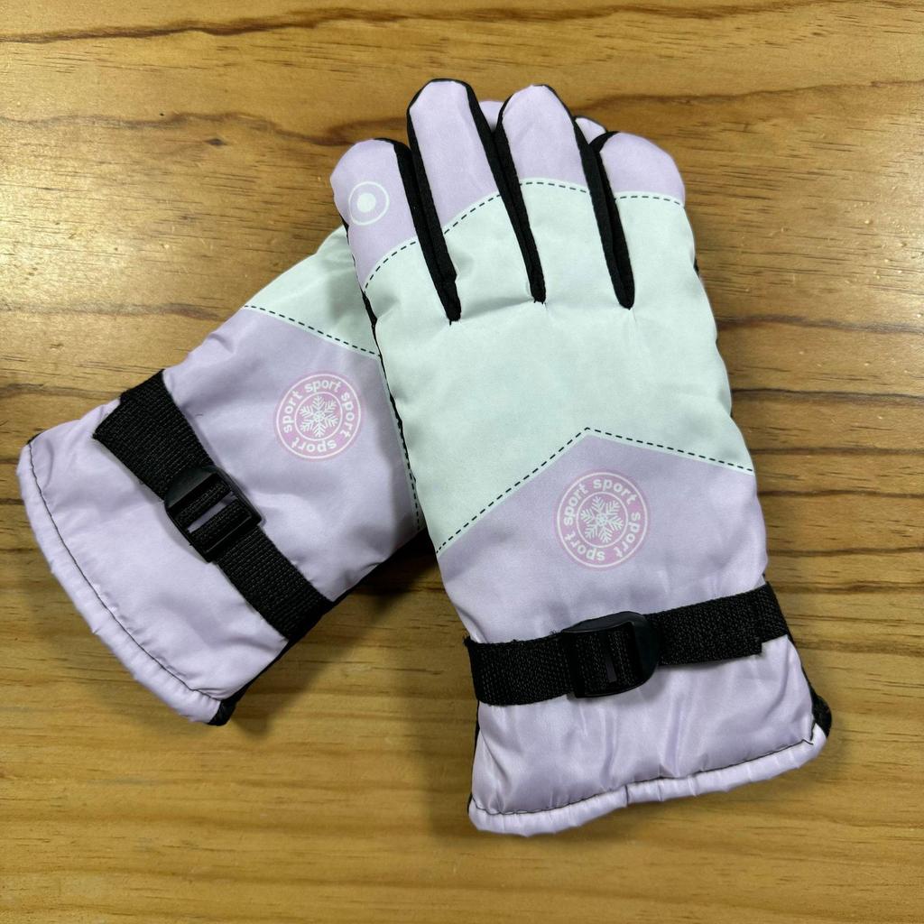 Men's and Women's Waterproof Fleece-Lined Ski and Cycling Gloves – Warm, Thick, Windproof, Cold-Proof Winter Gloves