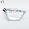 ZUK Främre Bumper Nedre Grill Dekorpanel Silver Kromad För Ford För Fiesta 2009-2012 Halvkombi Luftintagsgrill Dekor