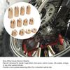 Motorcycle Spoke Wheel Weights, Wheel Spoke Balance Refills Super Moto Dual Sports Brass Wheel Spoke Balance Weight Refill (12 pcs)