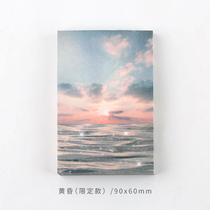 100 Sheets/pack Creative Sky Cloud Moon Loose Leaf Decoration Memo Pad Colors Sticky Notes Office Memo Note Scrapbook