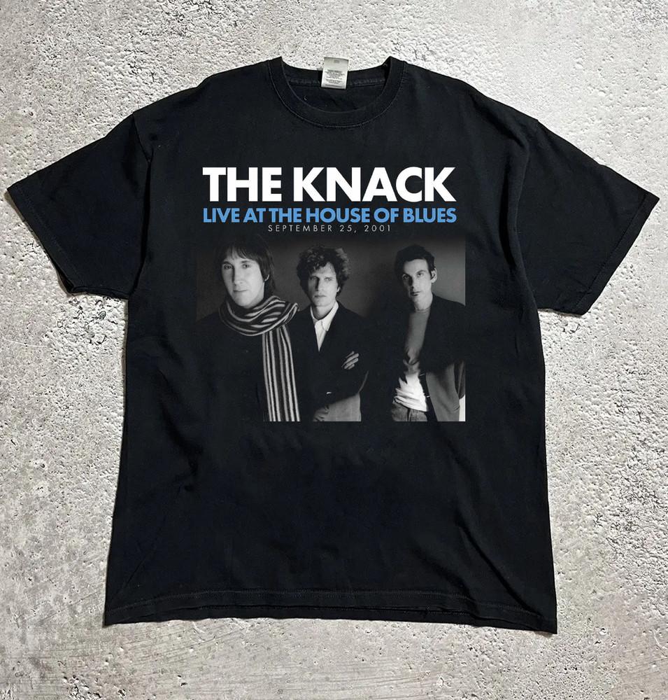 THE KNACK - LIVE AT THE HOUSE OF BLUES Футболка Синяя S до 5XL AL964 Унисекс Футболка S