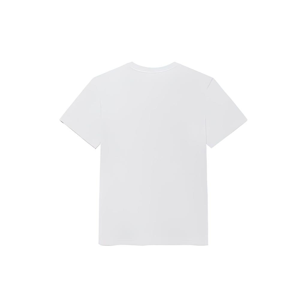 Vans Classic Letter Print Short Sleeve T-Shirt Unisex Tops White VN000907WHT